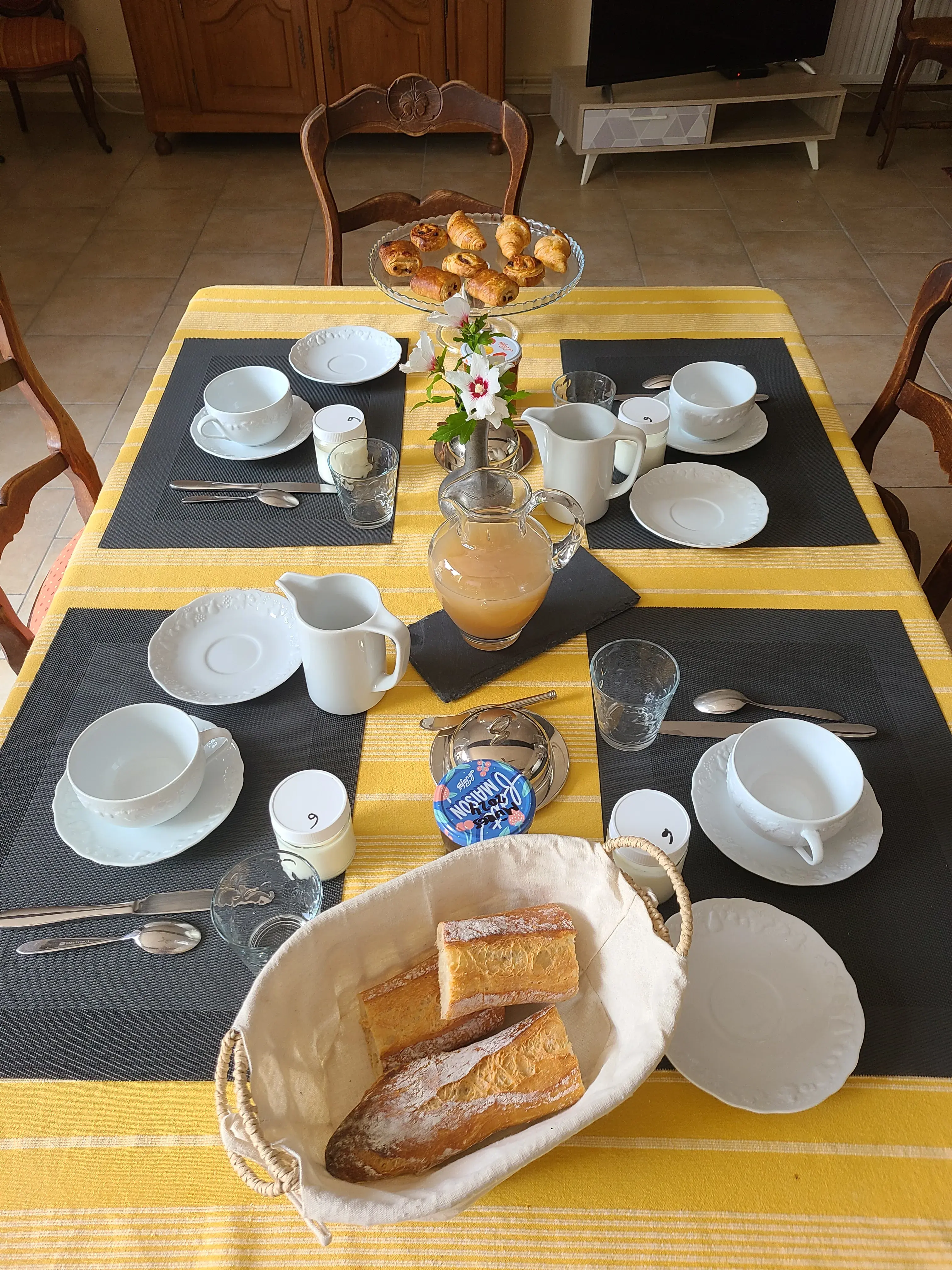 Chambre d'hôtes confortable au Clos de la Touche